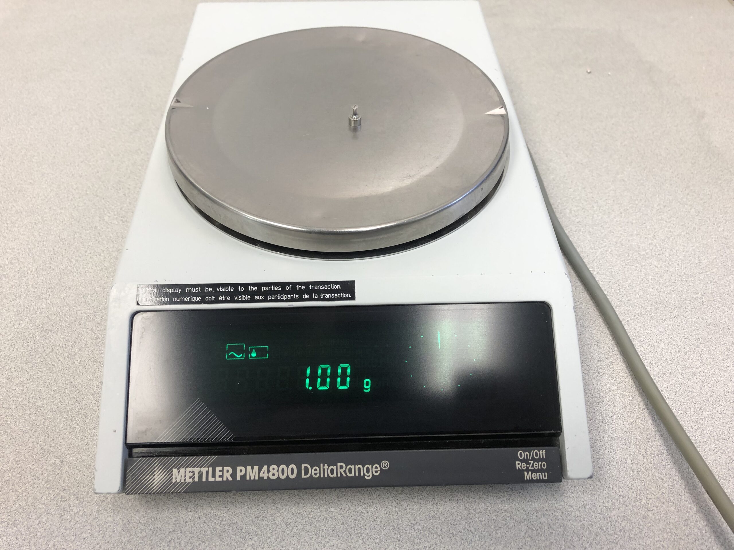 Mettler Toledo PM4800 laboratory scale (2 scales available ...
