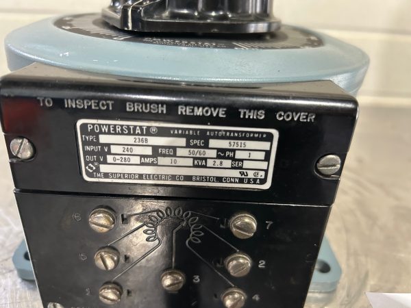 Powerstat model 236B variable autotransformer (variac) - Image 7