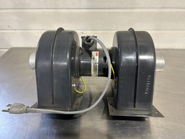 Small double blower