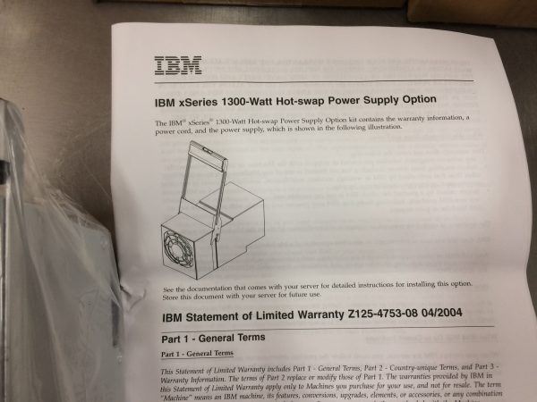 Brand new IBM power supply no. 41Y5001 - Image 7