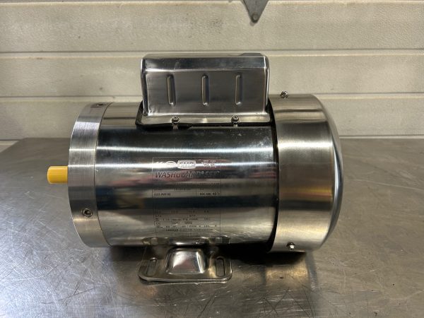 1 HP Leeson washdown stainless steel motor